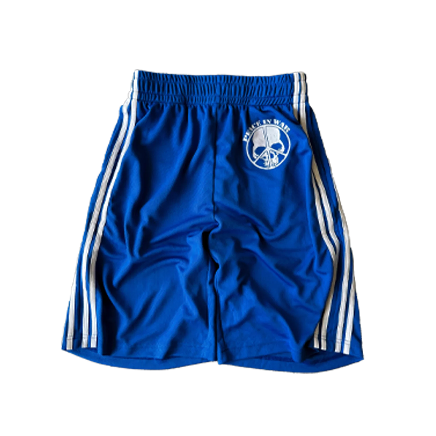 Peaceinwar Blue "Skull" Shorts