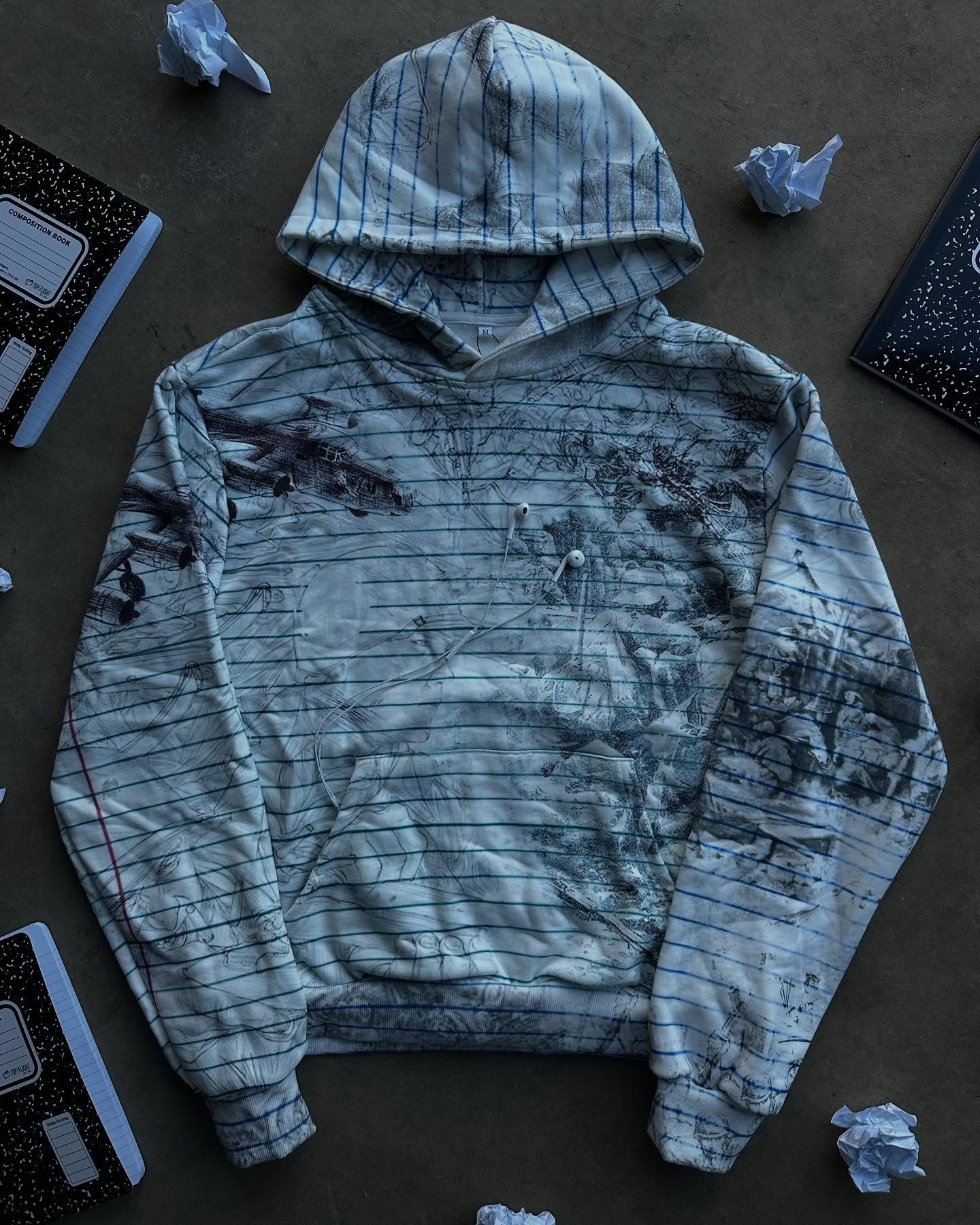 Peaceinwar Notebook” Hoodie